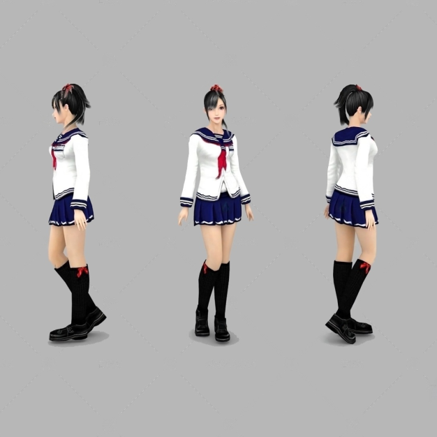 女人3D模型
